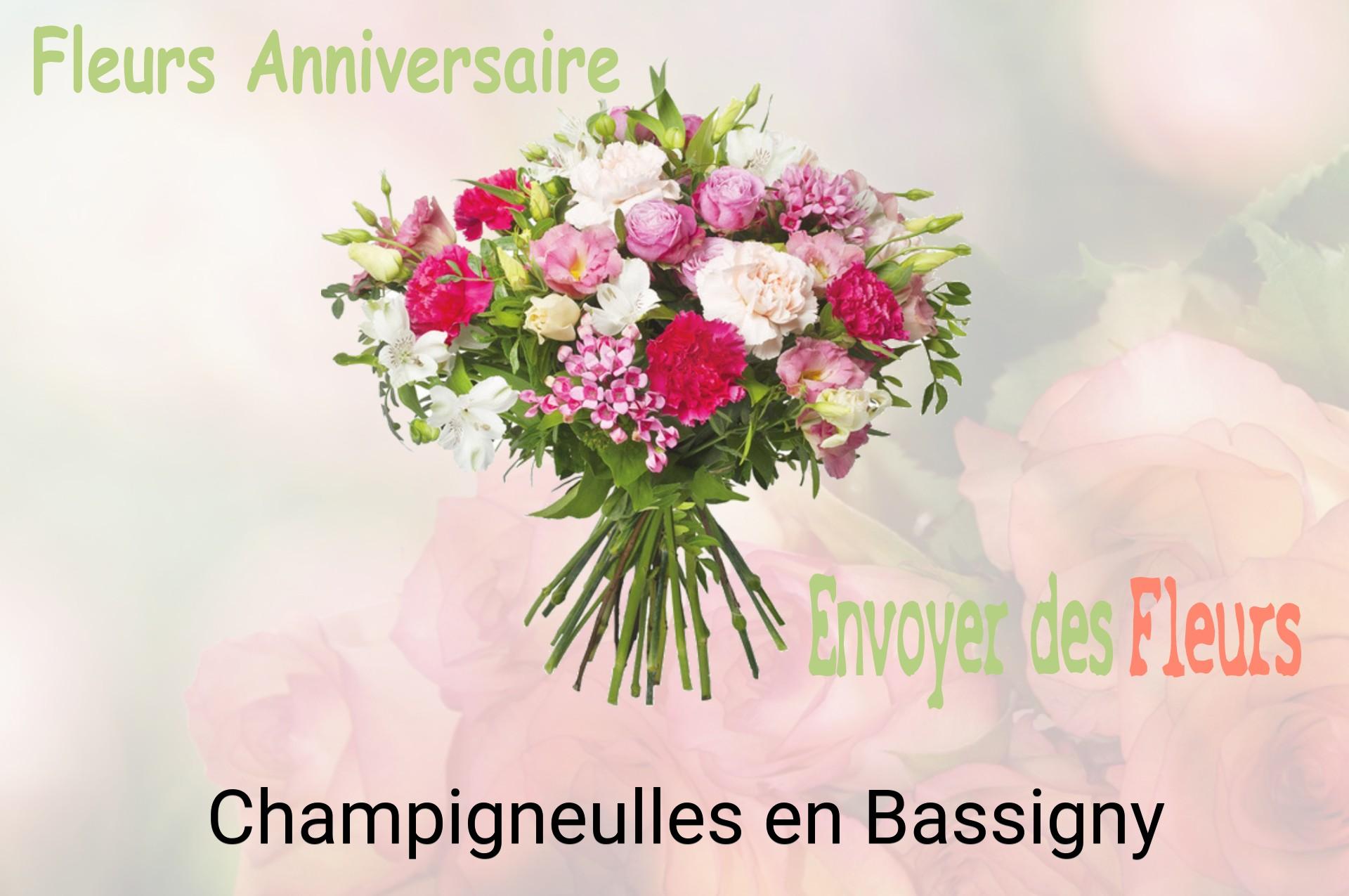 Bouquet de fleurs d’anniversaire livré à Champigneulles-en-Bassigny