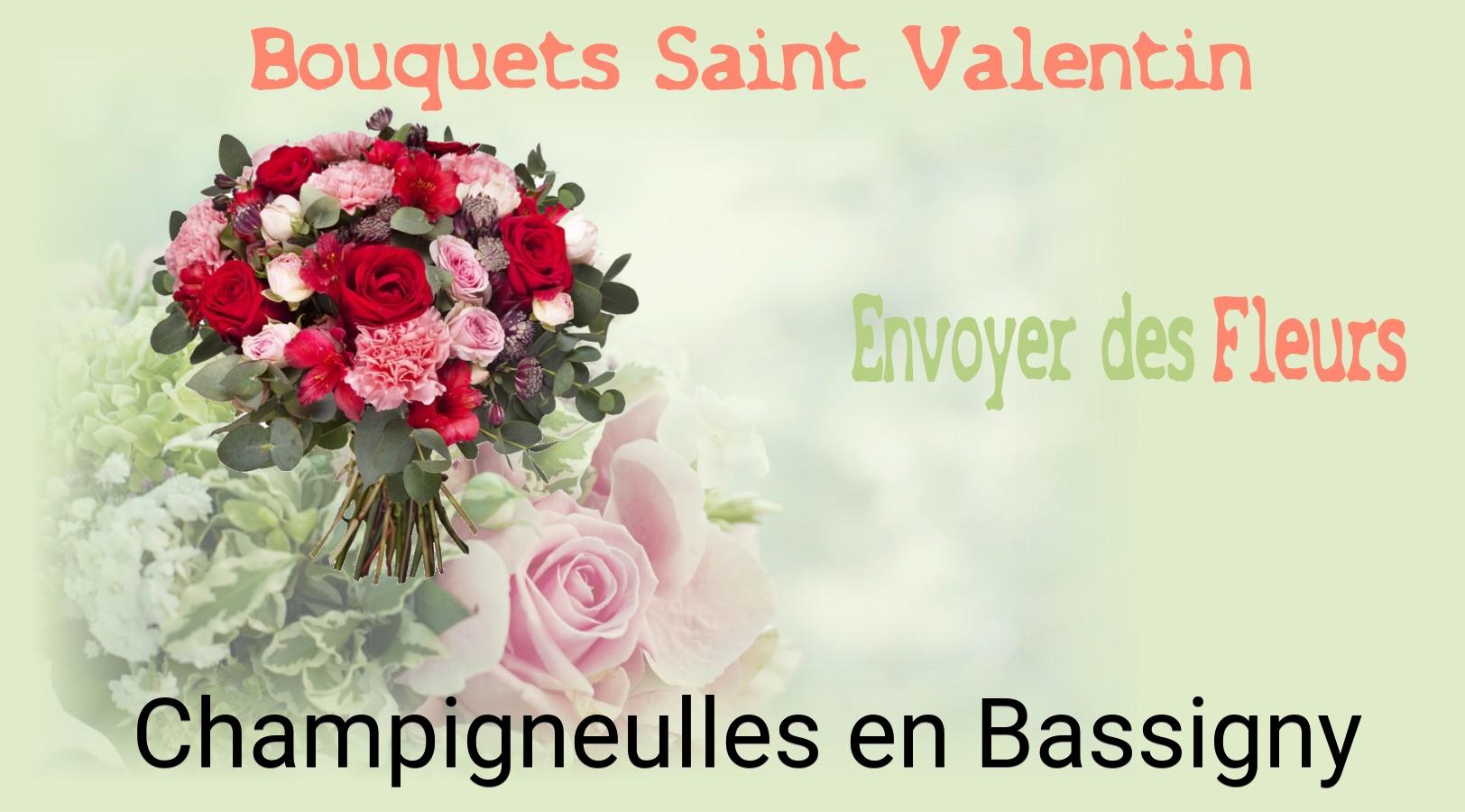 Roses de Saint-Valentin livrées à Champigneulles-en-Bassigny